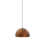 Mateo Medium Coffee Dome Pendant Light - SE Home