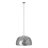 Mateo Large Silver Dome Pendant Light - SE Home
