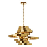 Alana 5 Bulb Gold Finish Pendant Lamp - SE Home