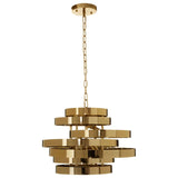Alana 4 Bulb Gold Finish Pendant Lamp - SE Home