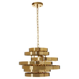 Alana 4 Bulb Gold Finish Pendant Lamp - SE Home