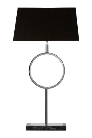 Skye Table Lamp With Stone Base