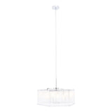 Lerci 6 Light Hexagonal Chrome Pendant Light