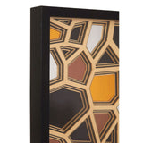 Modello Gold/black Paper Sculpture Wall Art - SE Home