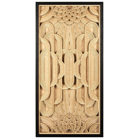 Modello Deco Wood Carving Wall Art - SE Home