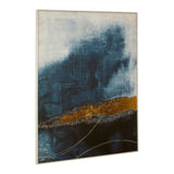 Arts & Crafts Astratto Blue / Gold Wall Art