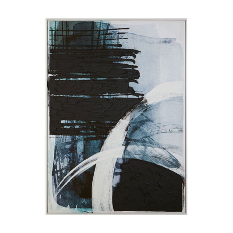 Astratto Blue / Black Wall Art - SE Home