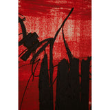 Arts & Crafts Astratto Red / Black Wall Art
