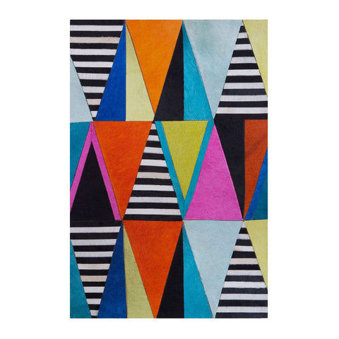 Arts & Crafts Safira Triangular Wall Art