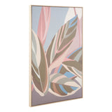 Arts & Crafts Astratto Canvas Multileafs Wall Art