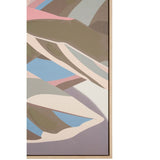 Arts & Crafts Astratto Canvas Multileafs Wall Art