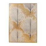 Astratto Canvas Grey And Gold Finish Wall Art - SE Home