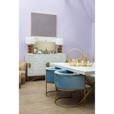 Astratto Canvas Gold And Grey Foil Wall Art - SE Home