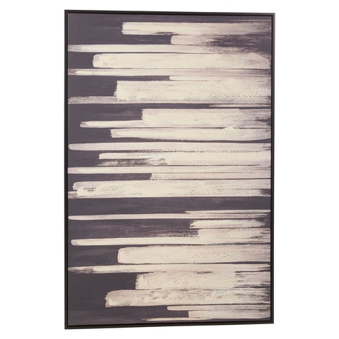 Arts & Crafts Astratto Canvas Black Wall Art