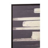 Arts & Crafts Astratto Canvas Black Wall Art