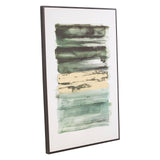 Astratto Canvas Green And Gold Wall Art - SE Home