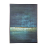 Astratto Canvas Teal Wall Art - SE Home