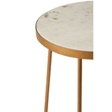 Kitchen & Dining Room Tables Shalimar Round Side Table With Cross Base