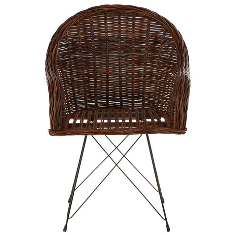 Manado Natural Croco Rattan Chair - SE Home
