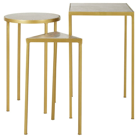 Rabia Set Of 3 Nesting Side Tables - SE Home