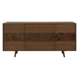 Cabinets & Storage Salvar Sideboard In Antique Oak Elm Wood