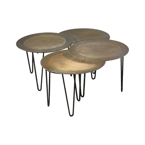 Kitchen & Dining Room Tables Rany Set Of 4 Coffee Tables