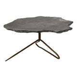 Coffee Tables Rany Grey Stone Top Coffee Table