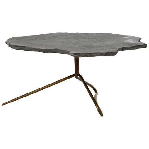 Coffee Tables Rany Grey Stone Top Coffee Table