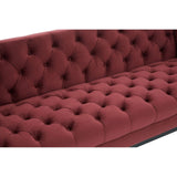 Sofas Sasha 3 Seat Crimson Sofa