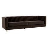 Brasa 3 Seat Black Sofa - SE Home