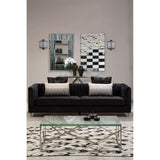 Brasa 3 Seat Black Sofa - SE Home