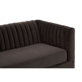 Brasa 3 Seat Black Sofa - SE Home
