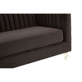 Brasa 3 Seat Black Sofa - SE Home