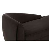 Batix Black Left Arm Chaise Longue - SE Home