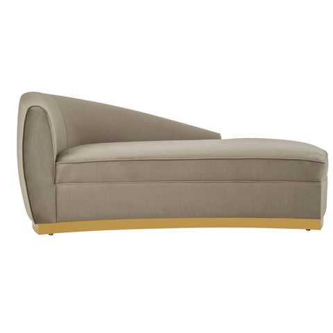 Batix Grey Left Arm Chaise Longue - SE Home