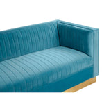 Opal 3 Seat Light Blue Sofa - SE Home