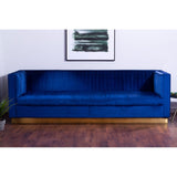 Sofas Opal 3 Seat Deep Blue Sofa