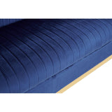 Opal 3 Seat Deep Blue Sofa - SE Home