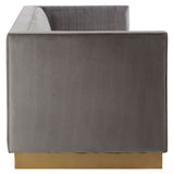 Opal 3 Seat Grey Sofa - SE Home