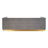 Opal 3 Seat Grey Sofa - SE Home