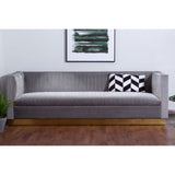 Opal 3 Seat Grey Sofa - SE Home