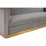 Opal 3 Seat Grey Sofa - SE Home