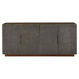 Cabinets & Storage Kempton Sideboard In Shagreen With Walnut Veneer