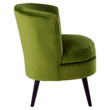 Arm Chairs, Recliners & Sleeper Chairs Green Round Armchair