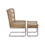 Frego Lounge Chair And Footstool - SE Home