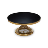 Anzio Gold Frame Coffee Table - SE Home