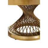 Anzio Gold Frame Coffee Table - SE Home