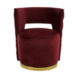 Arm Chairs, Recliners & Sleeper Chairs London Wine Velvet Chair