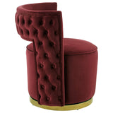 Arm Chairs, Recliners & Sleeper Chairs London Wine Velvet Chair