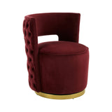 London Wine Velvet Chair - SE Home